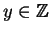 $y \in {\mathbb{Z} }$