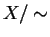 $X/\sim$